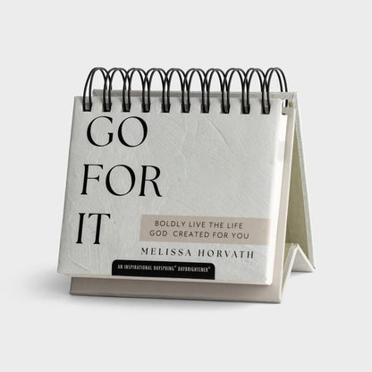 Melissa Horvath - Go For It: Boldly Live the Life God Created for You - DayBrightener - The Christian Gift Company