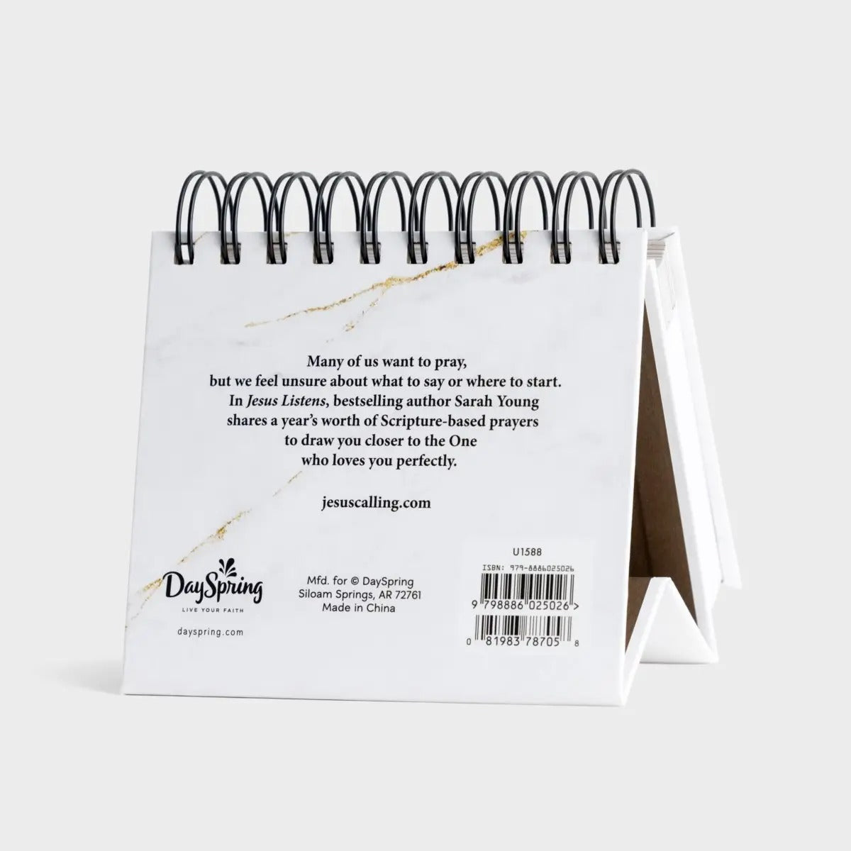 Sarah Young - Jesus Listens - DayBrightener - The Christian Gift Company