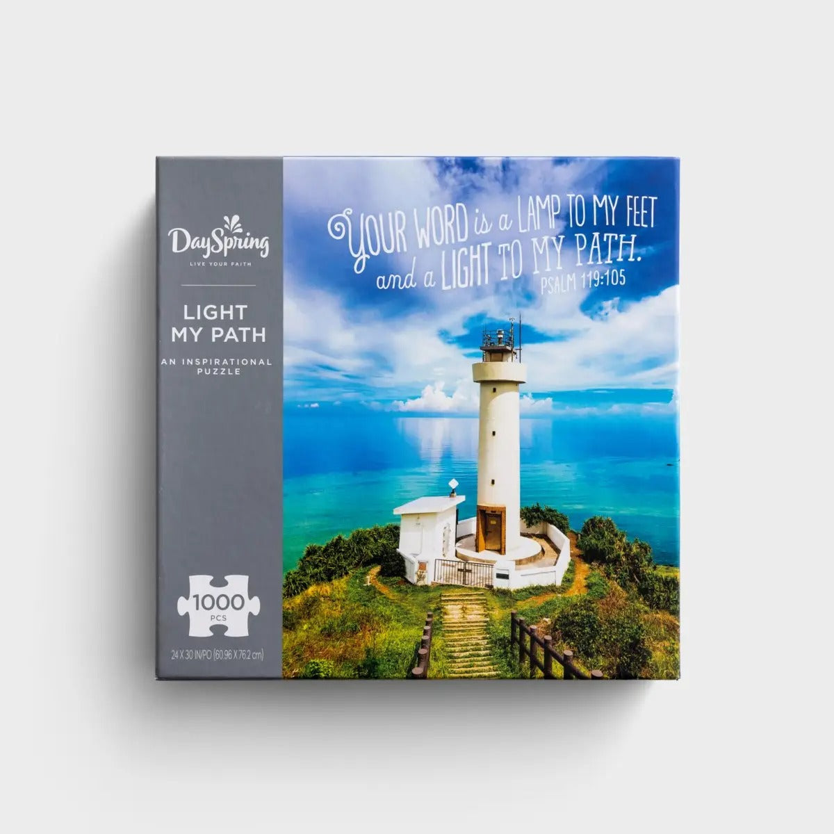 Light My Path - 1,000 Piece Puzzle - The Christian Gift Company