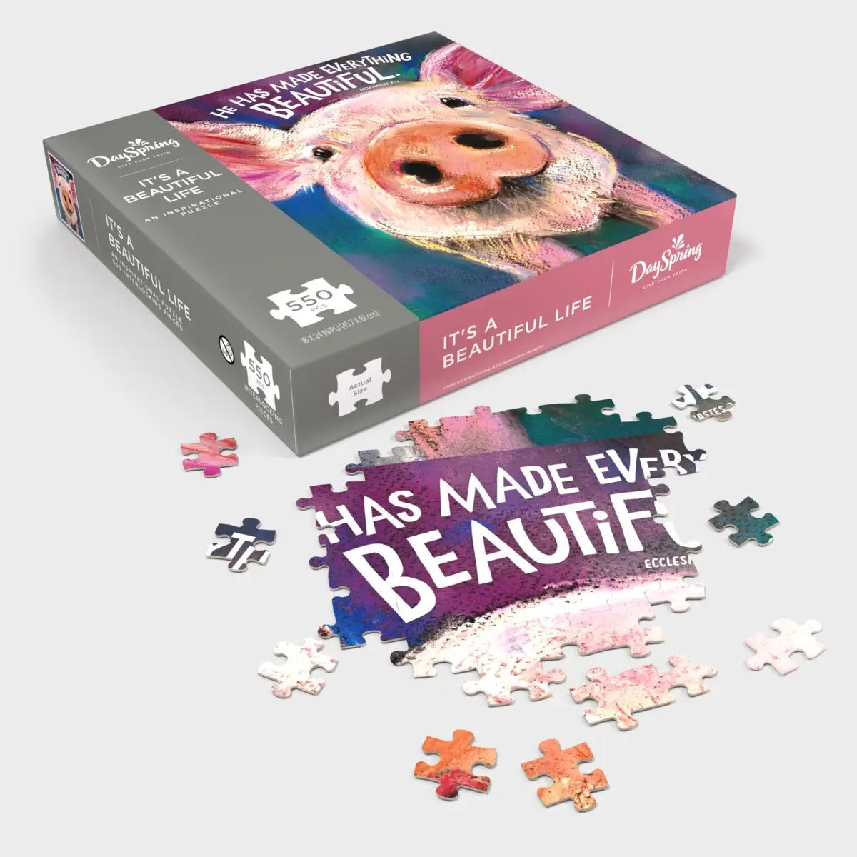 It's a Beautiful Life Puzzle - 550 Piece Puzzle - The Christian Gift Company