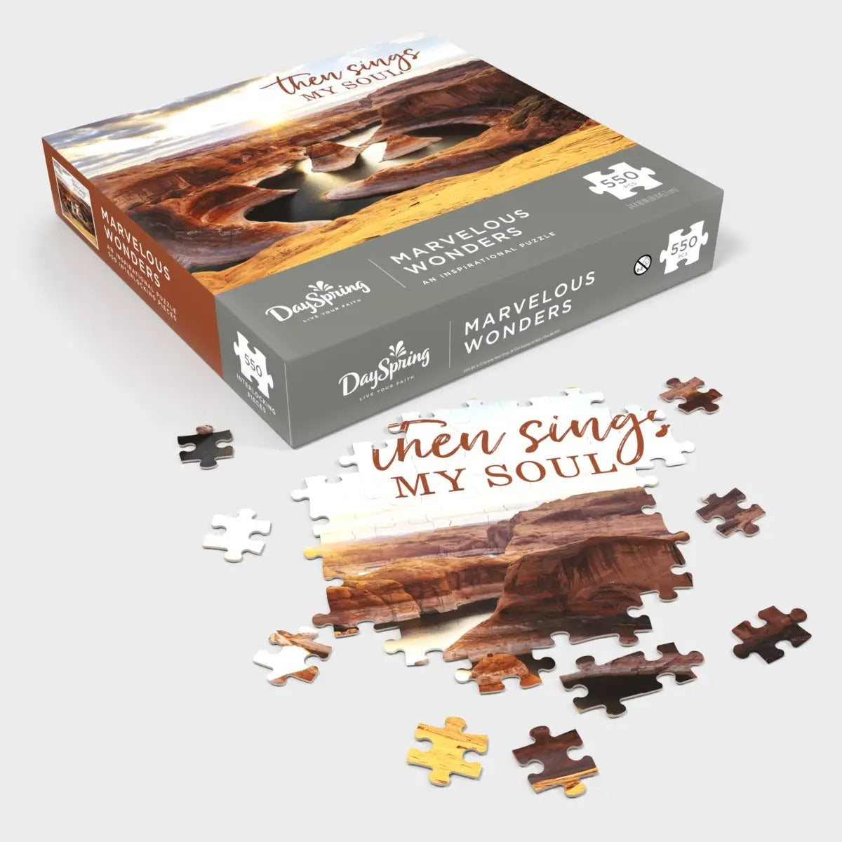 Marvelous Wonders - 550 Piece Puzzle - The Christian Gift Company