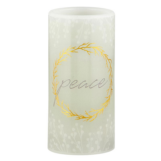 LED Candle – Peace - The Christian Gift Company