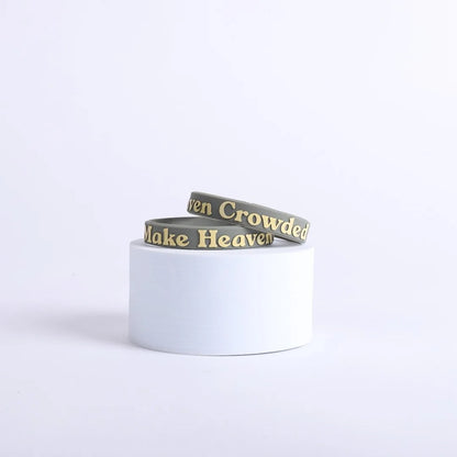 Silicone Wristband - Make Heaven Crowded - The Christian Gift Company