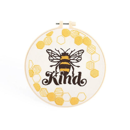 Embroidery Kit - Bee Kind - The Christian Gift Company