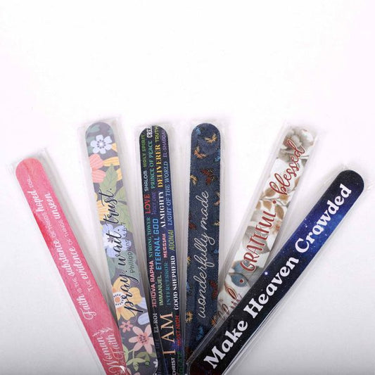 Nail File Fashion Gift Set - set of 6 - The Christian Gift Company