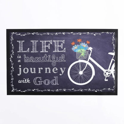 Door Mat - Beautiful Journey - The Christian Gift Company