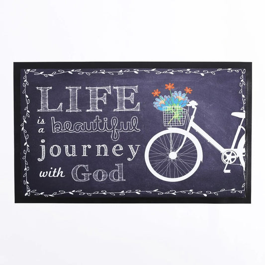 Door Mat - Beautiful Journey - The Christian Gift Company