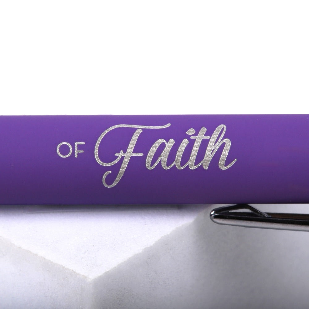 Soft Touch Gift Pen - Woman of Faith - The Christian Gift Company