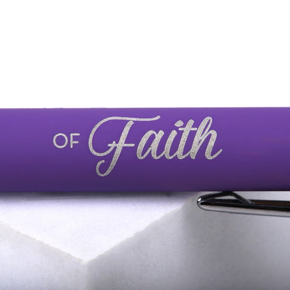 Soft Touch Gift Pen - Woman of Faith - The Christian Gift Company