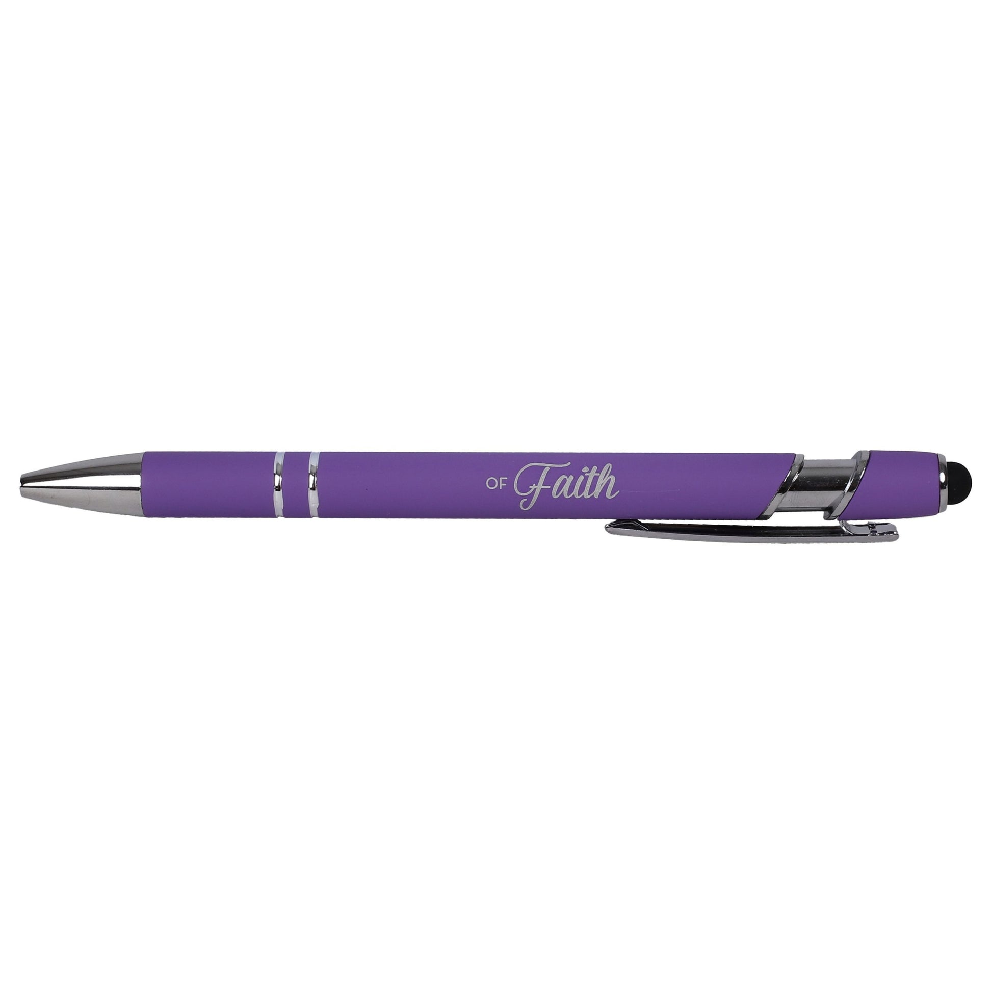 Soft Touch Gift Pen - Woman of Faith - The Christian Gift Company