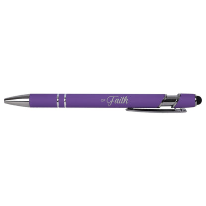Soft Touch Gift Pen - Woman of Faith - The Christian Gift Company