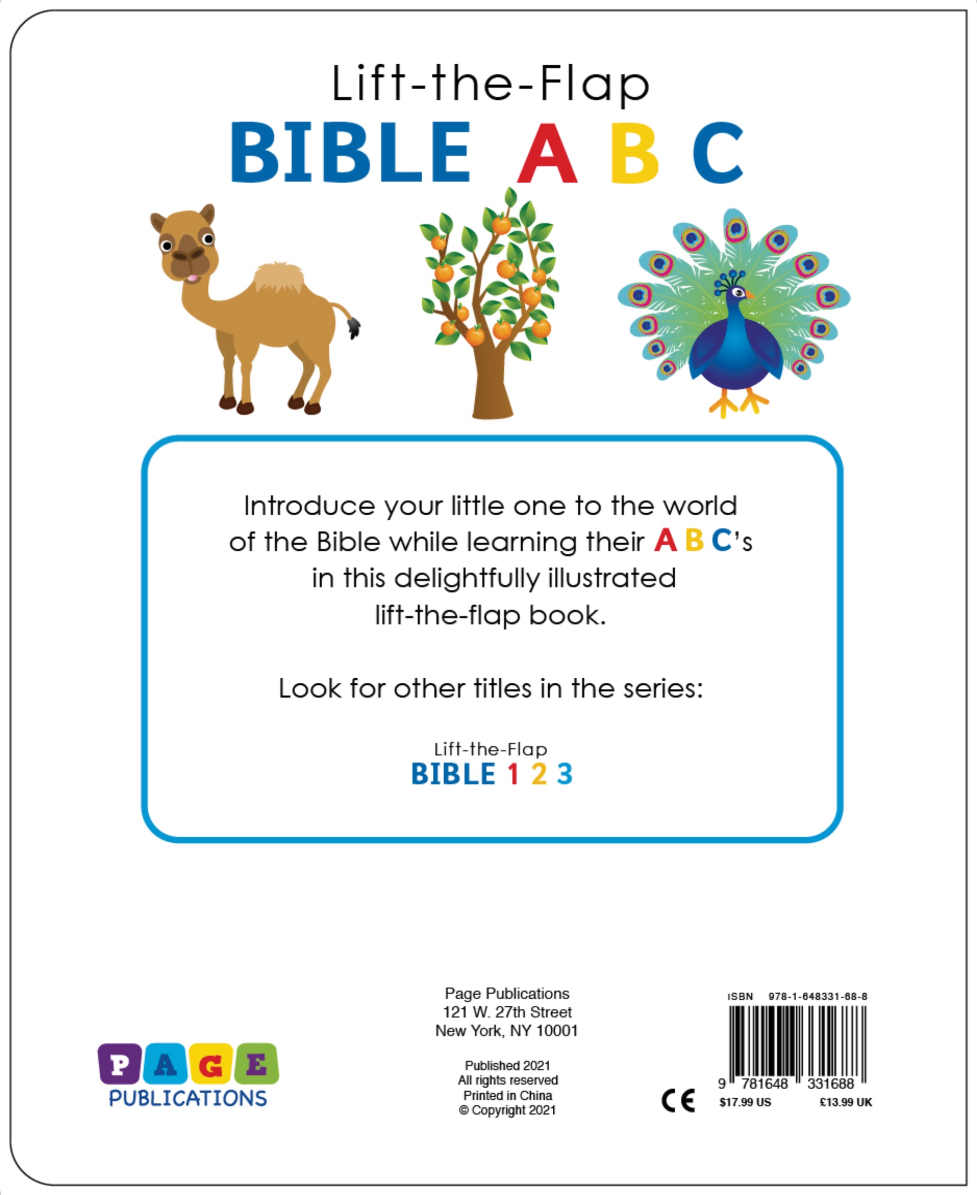 Lift The Flap Bible A B C - The Christian Gift Company