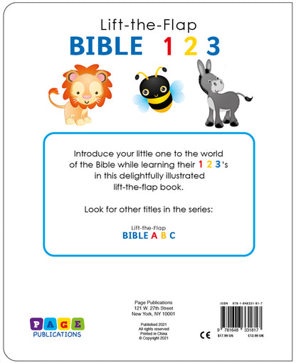 Lift The Flap Bible 1 2 3 - The Christian Gift Company