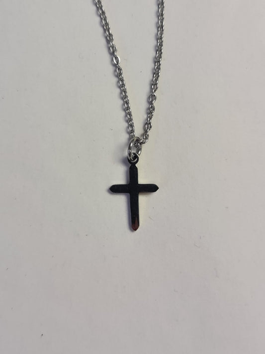 Very Small Stainless Steel Cross - The Christian Gift Company