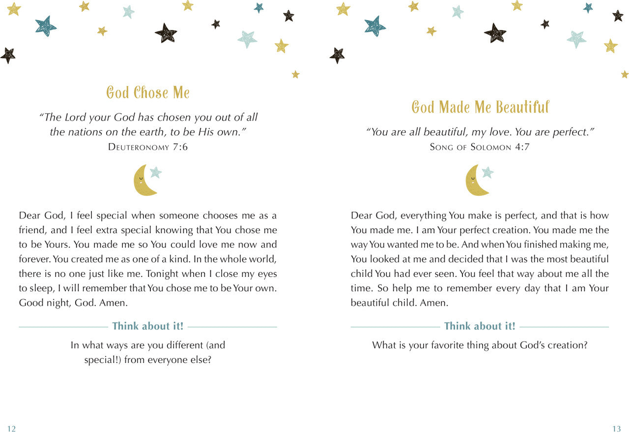 3-Minute Bedtime Prayers for Little Hearts - The Christian Gift Company