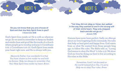 Nightlight: A Year of 3-Minute Bedtime Devotions for Kids - The Christian Gift Company