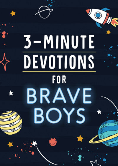 3-Minute Devotions for Brave Boys - The Christian Gift Company