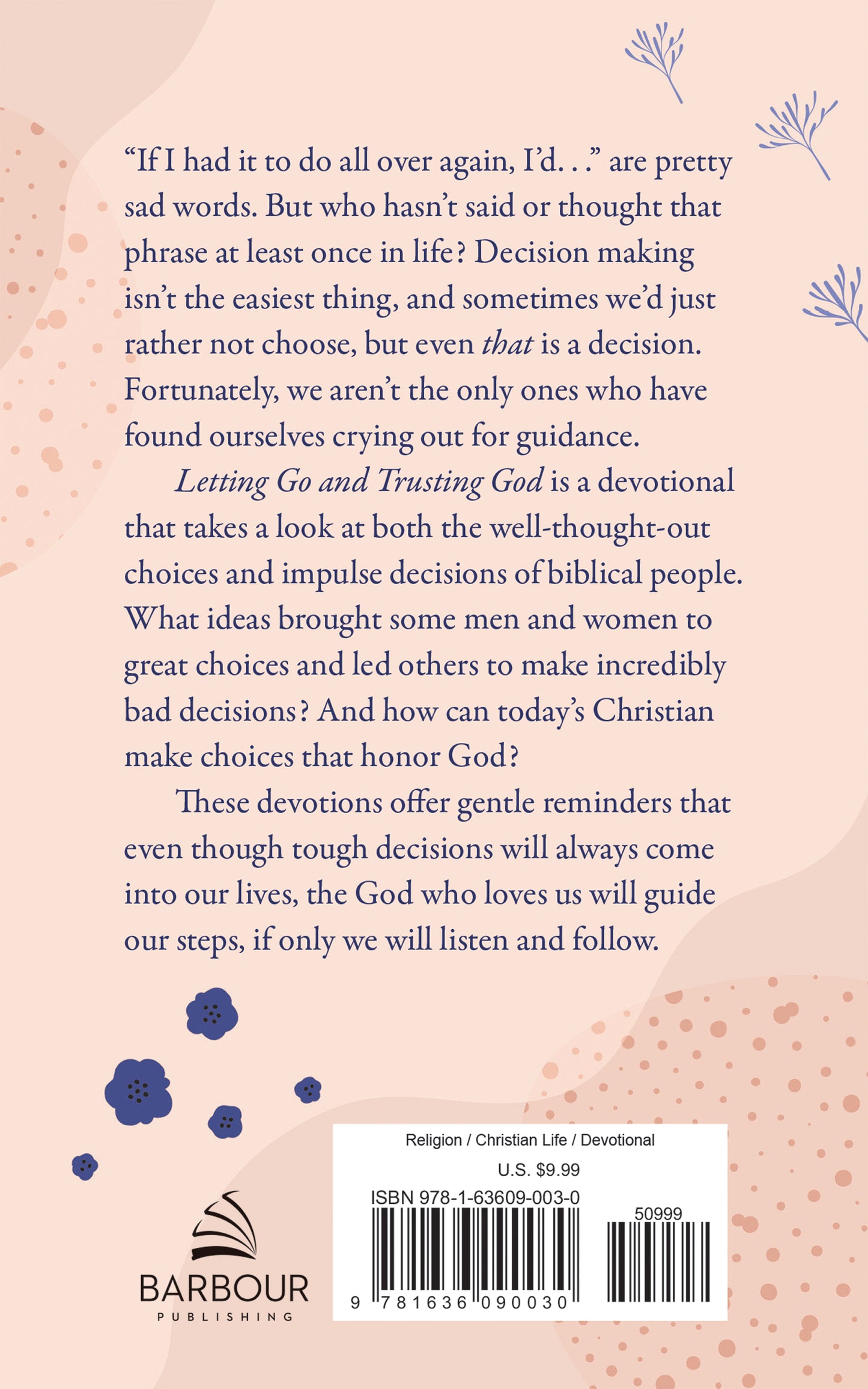 Letting Go and Trusting God - The Christian Gift Company