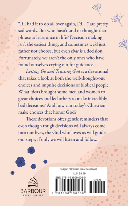 Letting Go and Trusting God - The Christian Gift Company