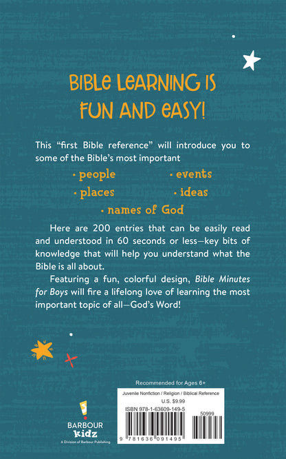 Bible Minutes for Boys