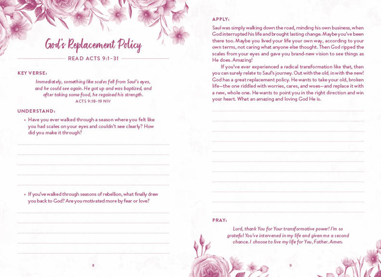 The 5-Minute Bible Study Journal - The Christian Gift Company