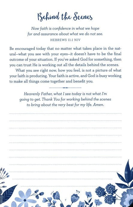 Daily Encouragement: 3-Minute Devotions for Women Journal - The Christian Gift Company