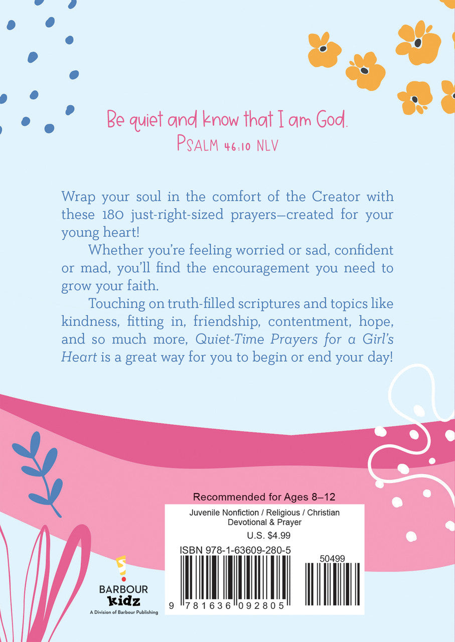 Quiet-Time Prayers for a Girl's Heart - The Christian Gift Company