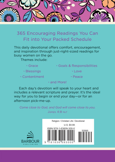 3-Minute Daily Devotions for Busy Women - The Christian Gift Company