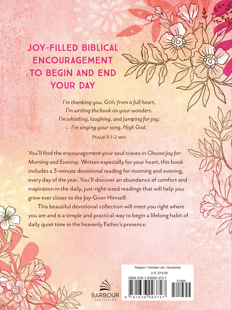 Choose Joy for Morning and Evening - The Christian Gift Company