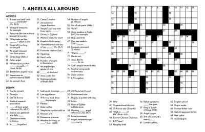 Bible Brain Puzzles: Large Print Crosswords - The Christian Gift Company