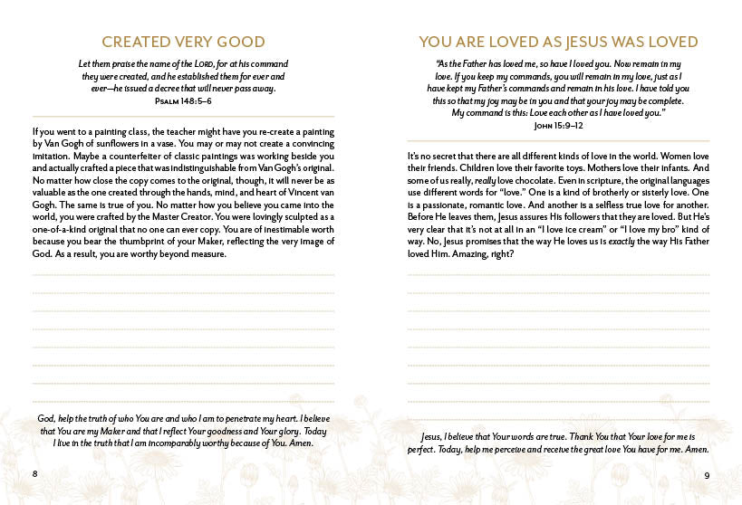God Calls You Worthy: A Devotional Journal for Women - The Christian Gift Company