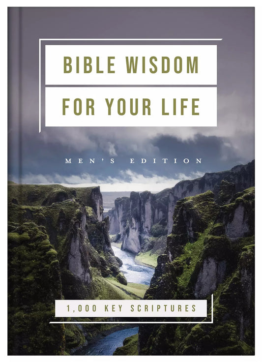 Bible Wisdom for Your Life: Men's Edition - The Christian Gift Company