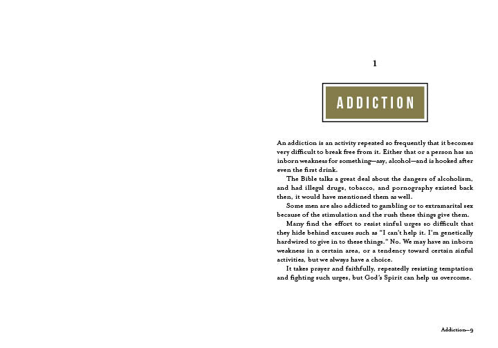 Bible Wisdom for Your Life: Men's Edition - The Christian Gift Company