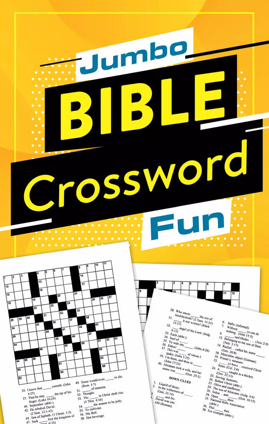 Jumbo Bible Crossword Fun - The Christian Gift Company
