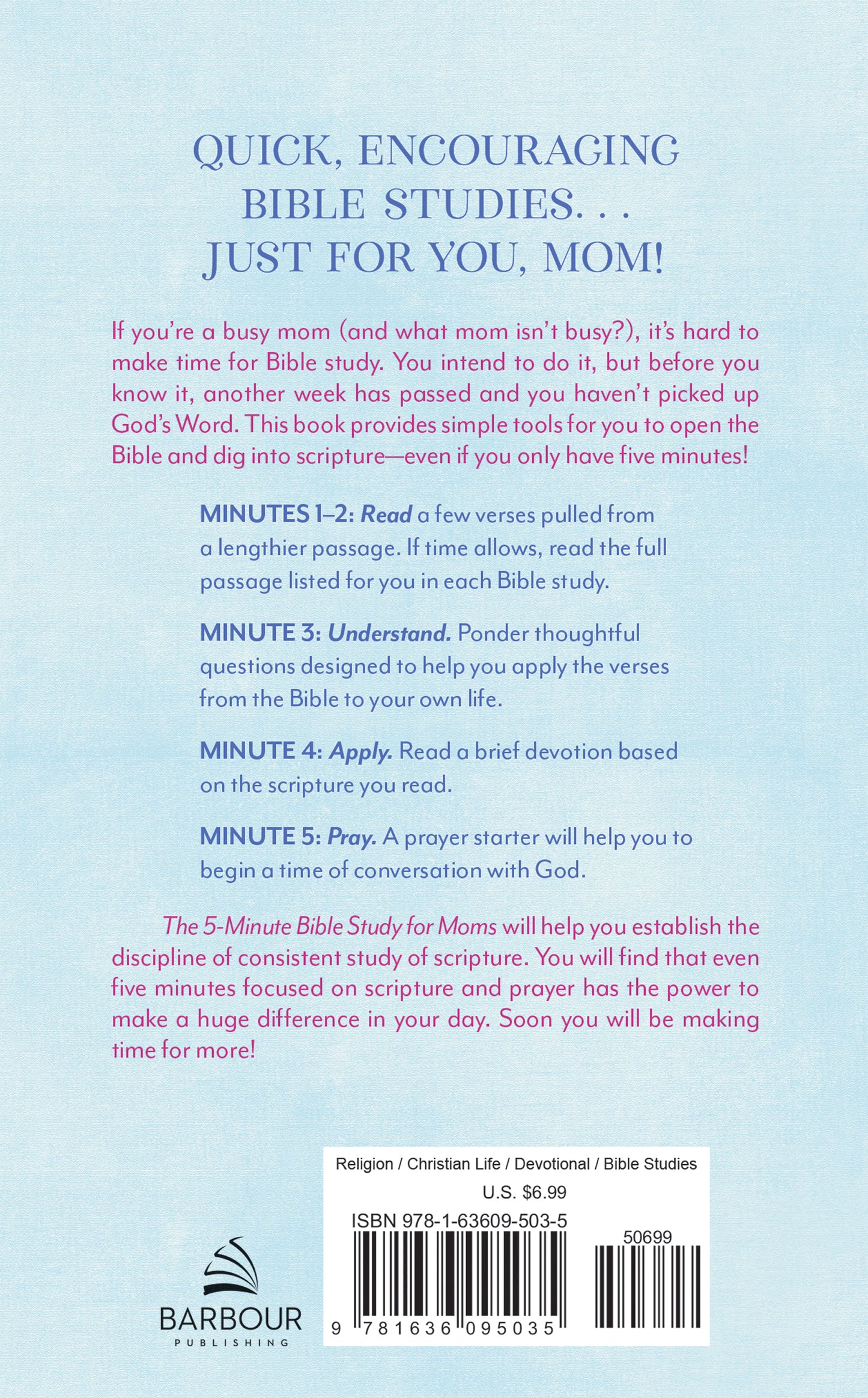 The 5-Minute Bible Study for Moms - The Christian Gift Company