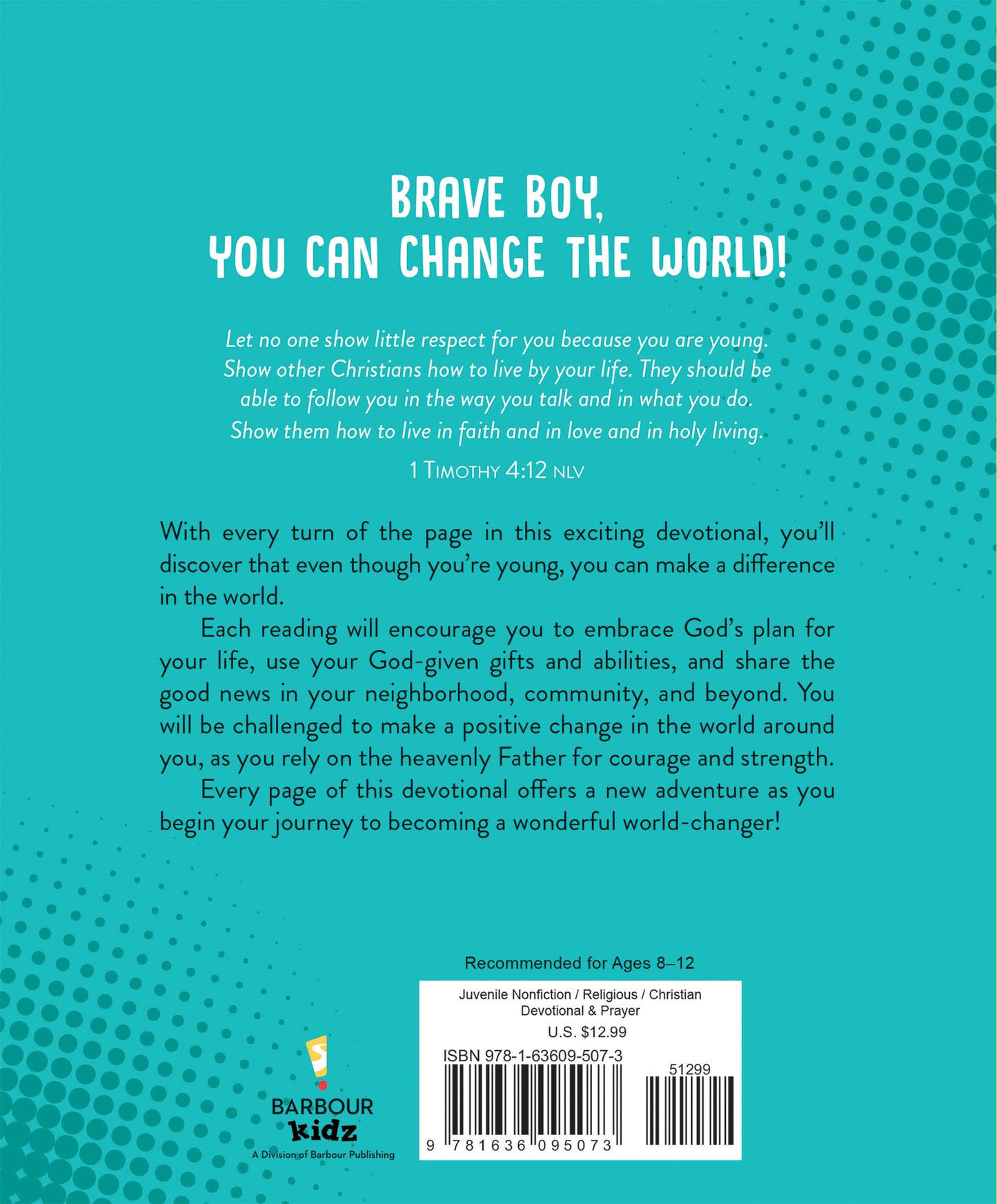 Brave Boys Can Change the World - The Christian Gift Company