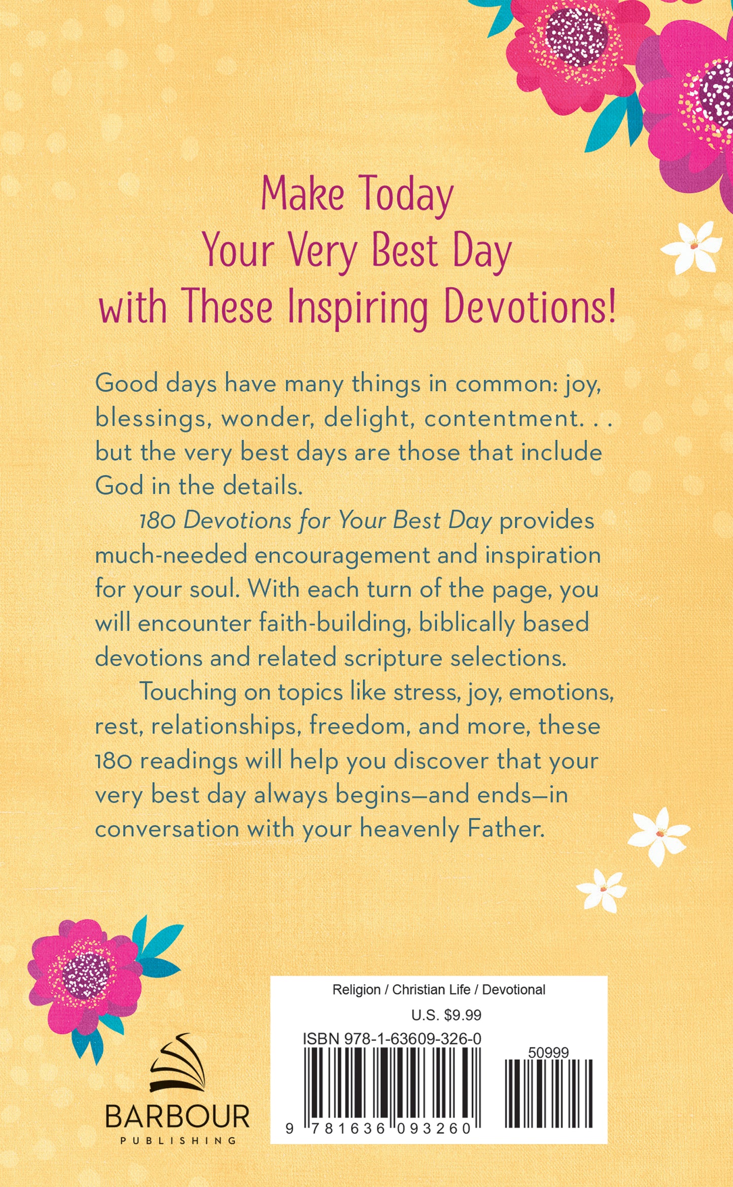 180 Devotions for Your Best Day - The Christian Gift Company