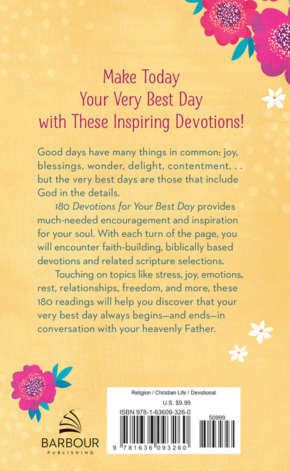180 Devotions for Your Best Day - The Christian Gift Company