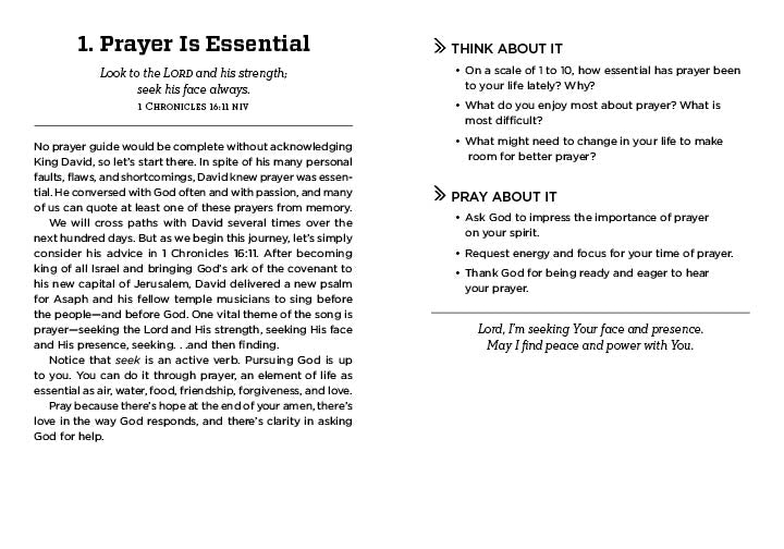 The 100-Day Prayer Guide for Men - The Christian Gift Company