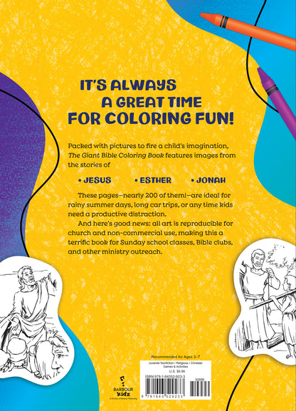 The Giant Bible Coloring Book - The Christian Gift Company