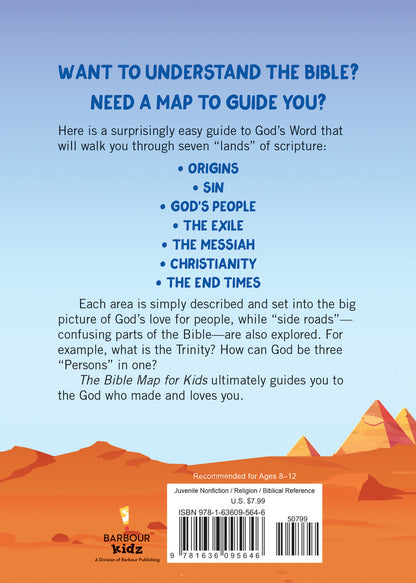 The Bible Map for Kids - The Christian Gift Company
