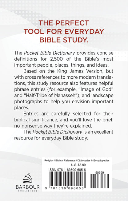 Pocket Bible Dictionary - The Christian Gift Company