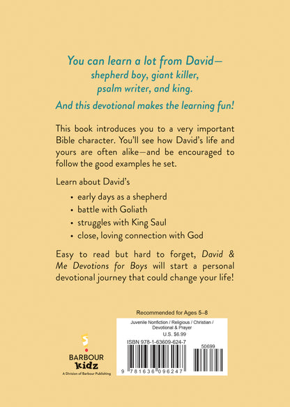David & Me Devotions for Boys - The Christian Gift Company