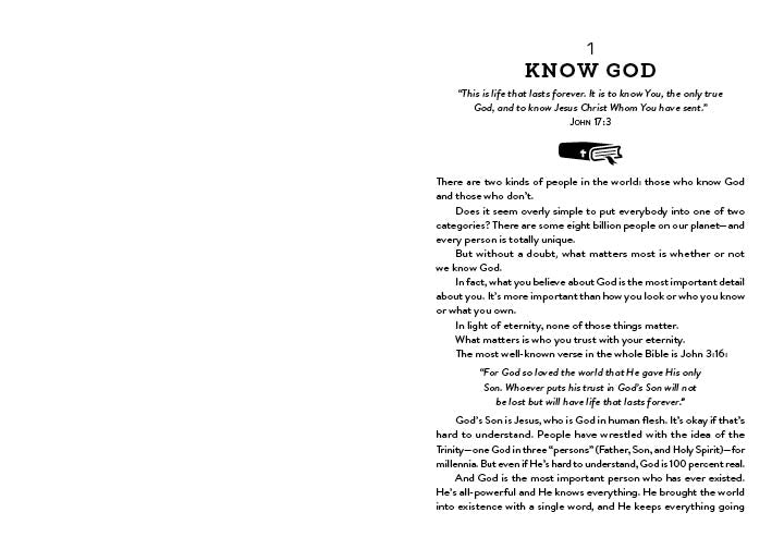 Know Your Bible Devotions for Teen Guys - The Christian Gift Company