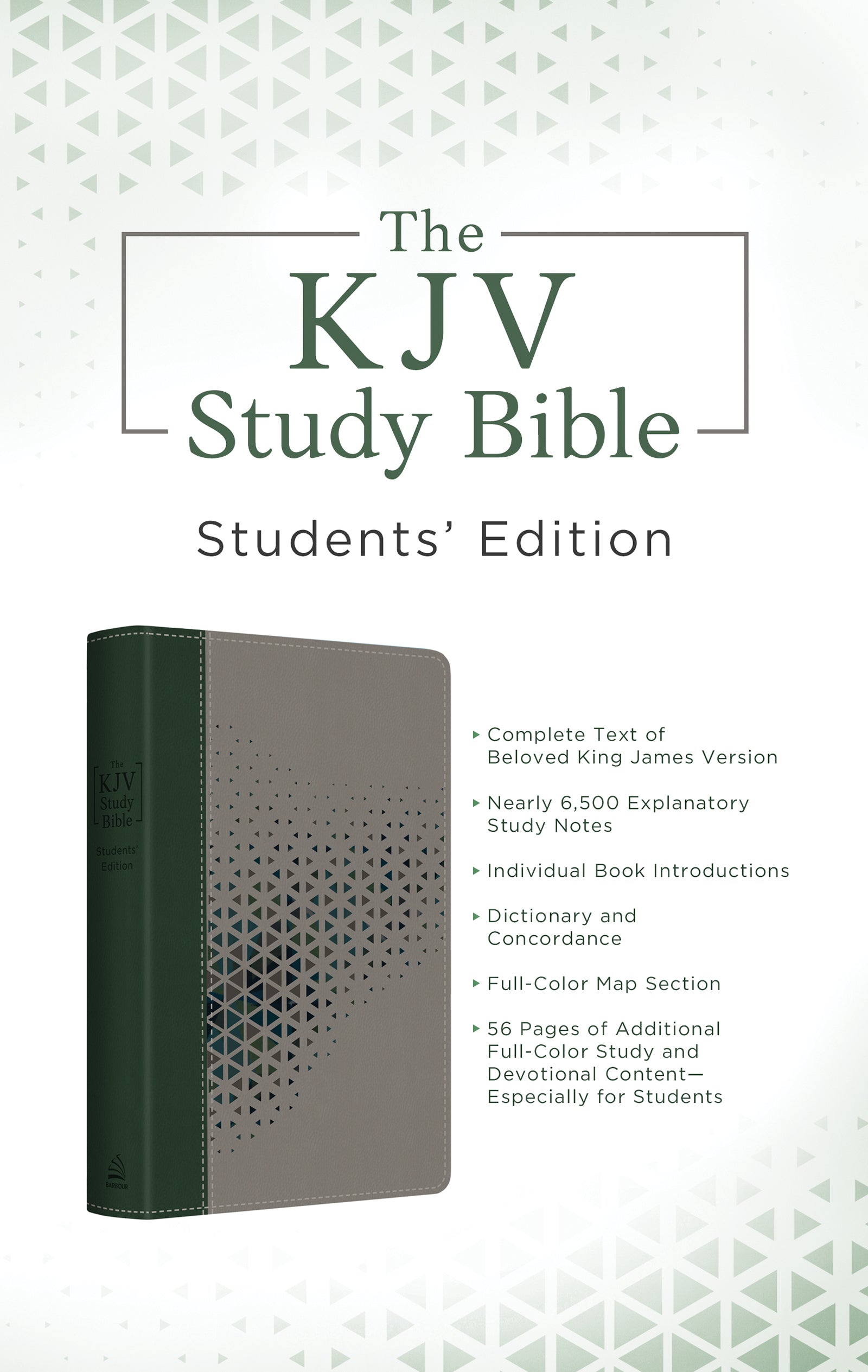 The KJV Study Bible, Students' Edition [Cypress & Smoke] - The Christian Gift Company