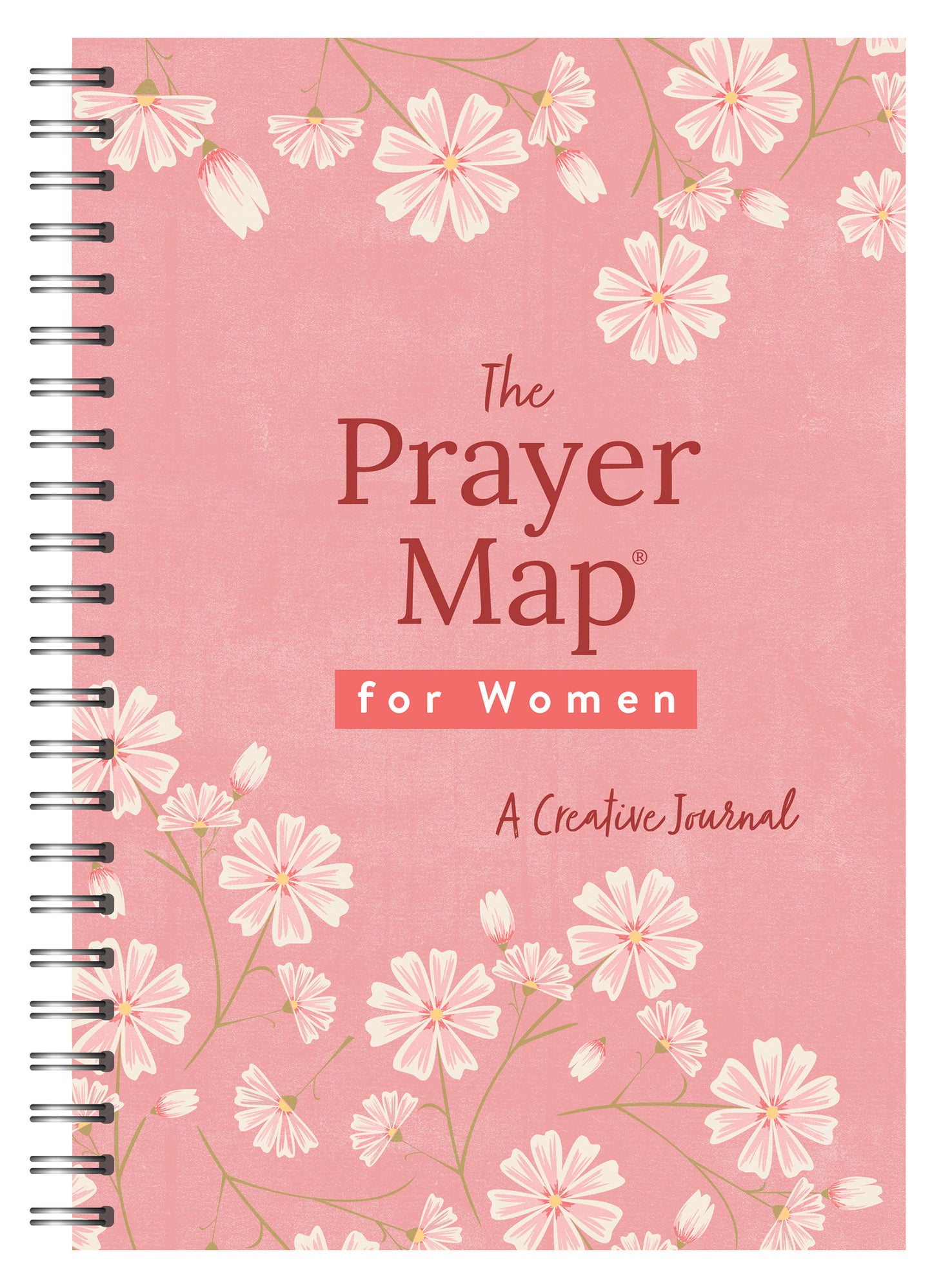 The Prayer Map for Women [Cherry Wildflowers] - The Christian Gift Company