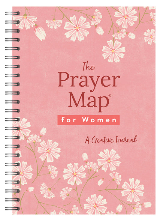 The Prayer Map for Women [Cherry Wildflowers] - The Christian Gift Company