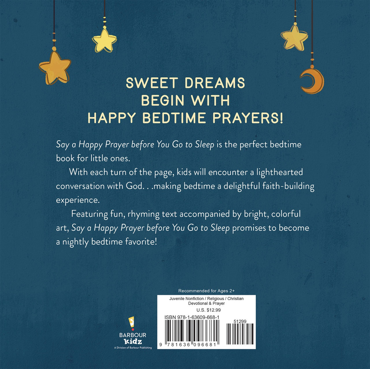 Say a Happy Prayer Before You Go to Sleep - The Christian Gift Company