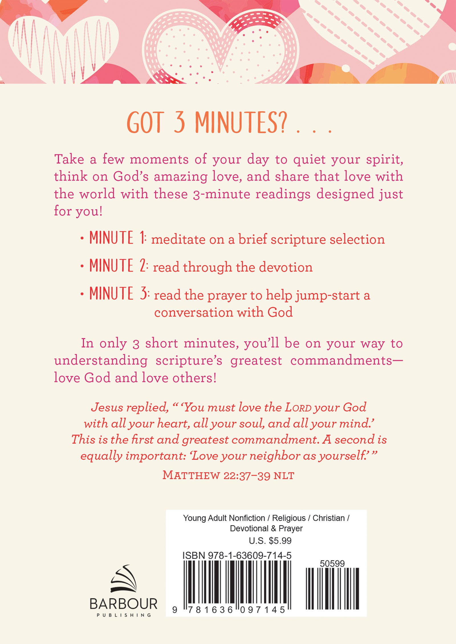 Choose Love: 3-Minute Devotions for Teen Girls - The Christian Gift Company