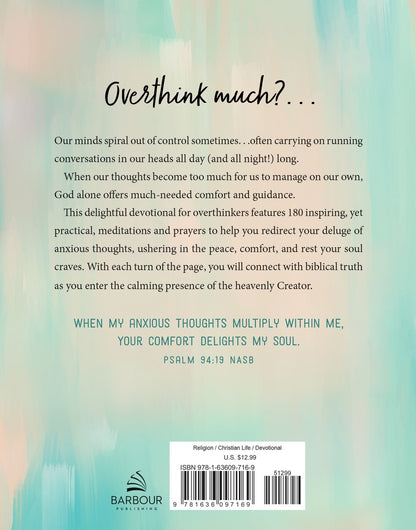 The Overthinker's Devotional - The Christian Gift Company